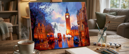 Cozy Paint by Number Evening