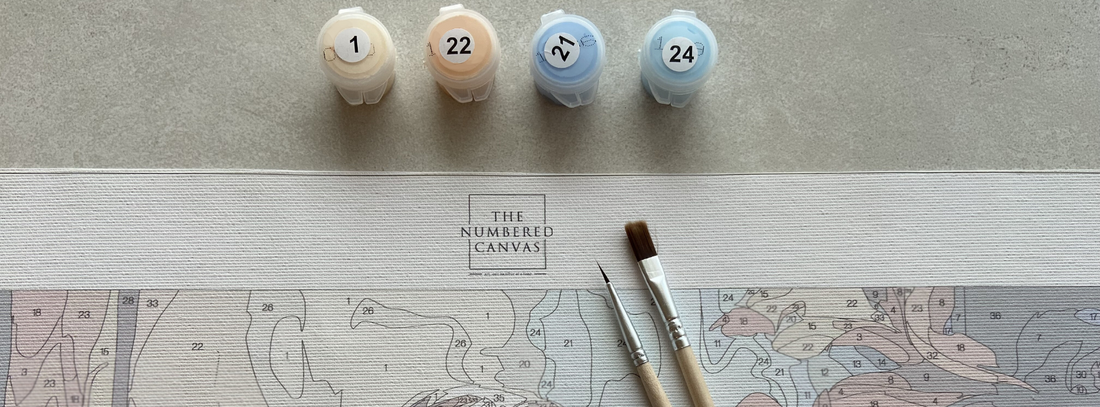 How to Start your First Paint by Numbers Kit